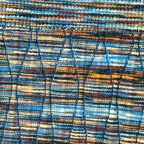 Jonathan Simkhai Georgette Space Dye Knit Pants Caicos Multicolor Women's M NWT - Picture 10 of 11